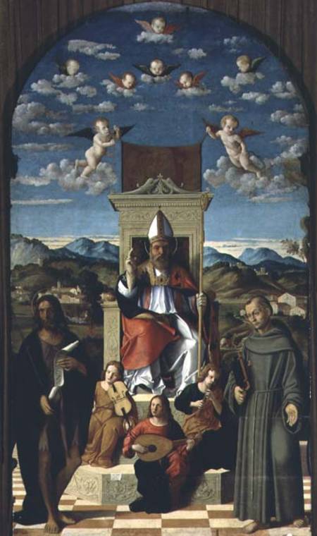 St. Thomas a Becket (1118-70) à Girolamo da Santacroce