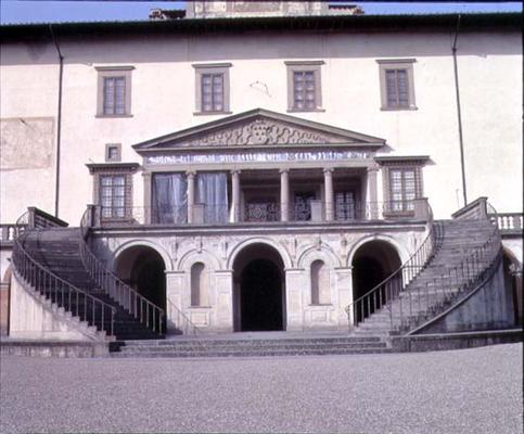 View of the facade designed by Giuliano da Sangallo (c.1443-1516) for Lorenzo Medici 'Il Magnifico' à Giuliano Giamberti da Sangallo
