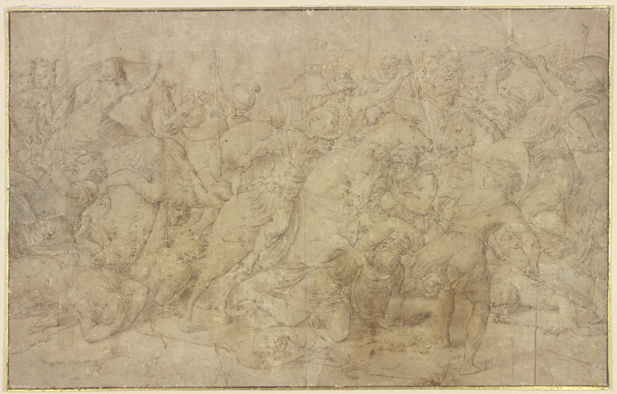A battle à Giulio Romano