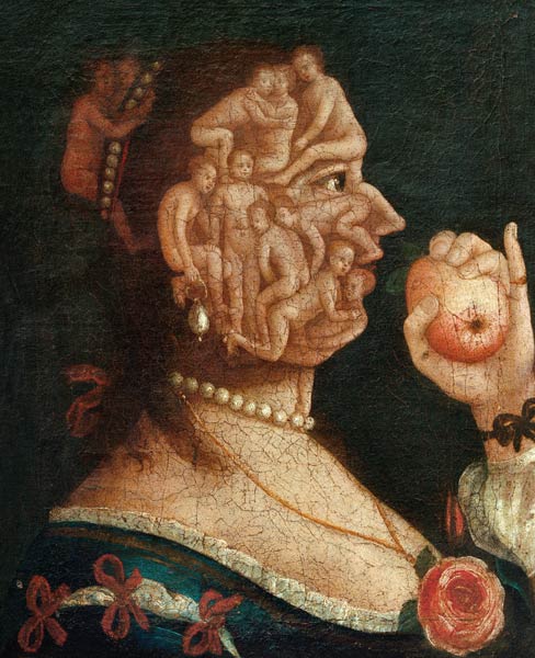 Portrait of Eve à Giuseppe Arcimboldo
