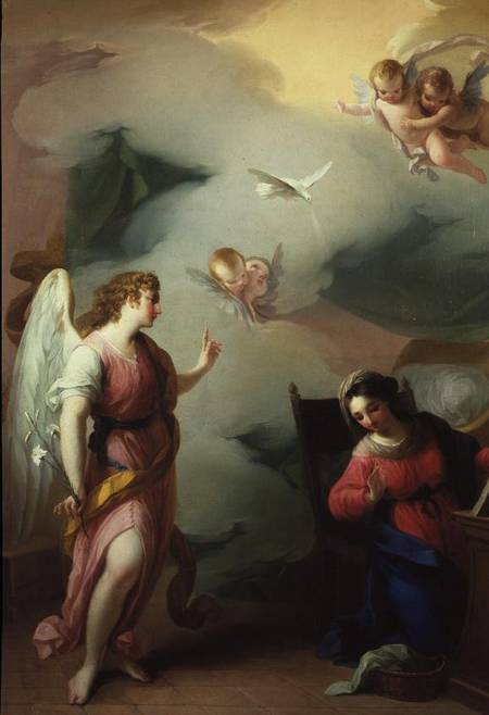 The Annunciation à Giuseppe Velasco ou Velasquez