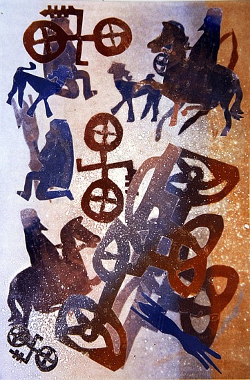 Horsemen and Symbols, 1994  à Gloria  Wallington