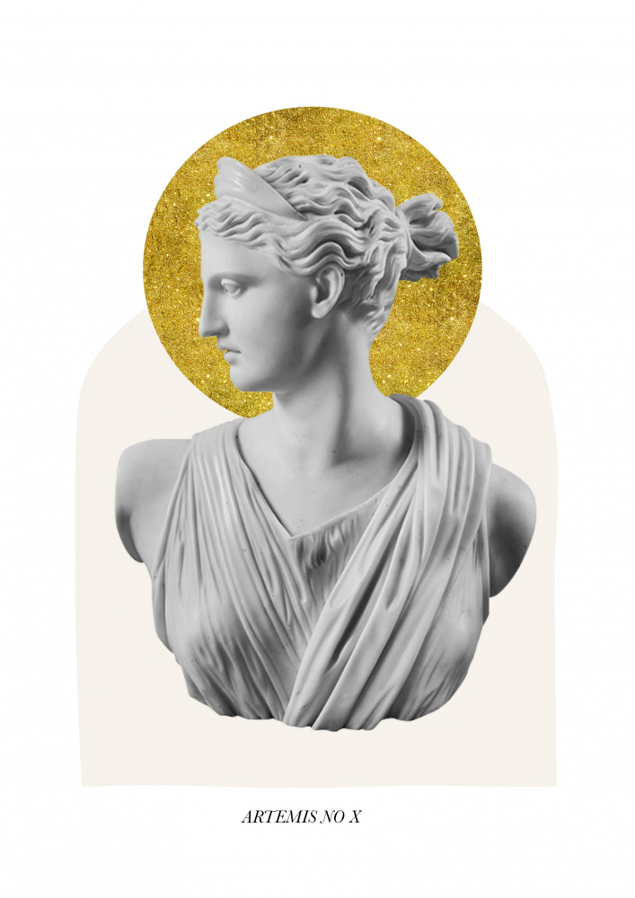 Gold Artemis Goddess à Grace Digital Art Co