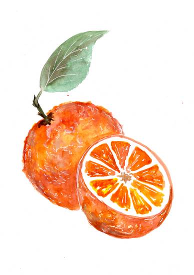 Oranges juteuses