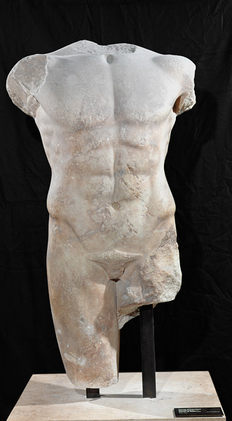 Male torso from Miletus à Art Grec