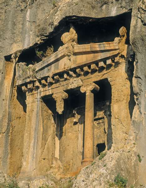 Lycian rock tomb (photo)  à École grecque