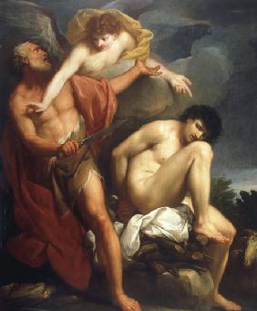 G. Lazzarini / Le sacrifice d''Abraham