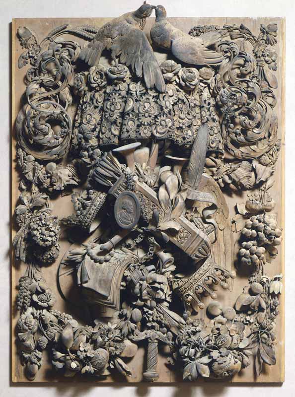 Tafel von Cosimo III à Grinling Gibbons