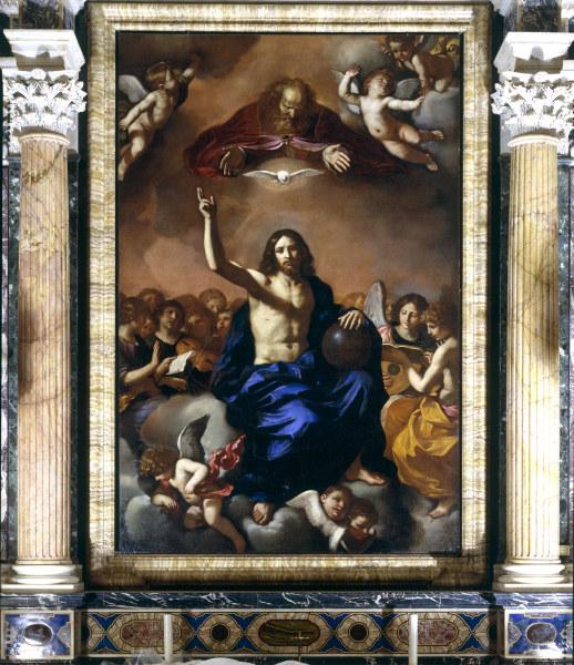 Guercino / The Holy Trinity / 1638 à Guercino (alias Giovanni Francesco Barbieri)