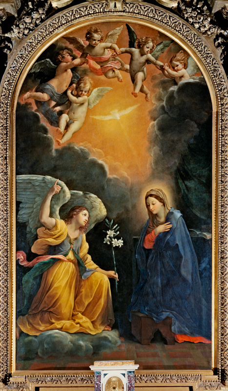 G.Reni / Annunciation to Mary à Guido Reni