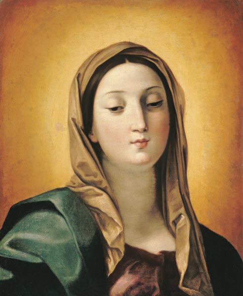 Madonna (detail of 122120) à Guido Reni