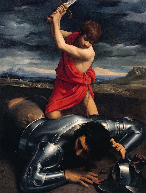 David et Goliath à Guido Reni