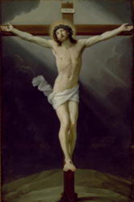 Christ on the Cross (oil on canvas) à Guido Reni