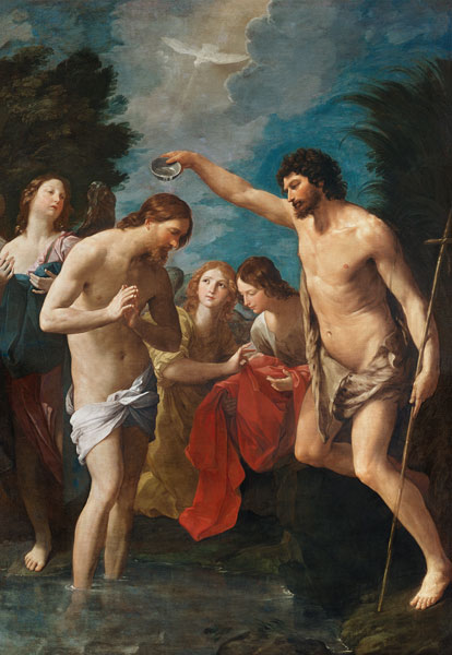 Le baptême du Christ à Guido Reni
