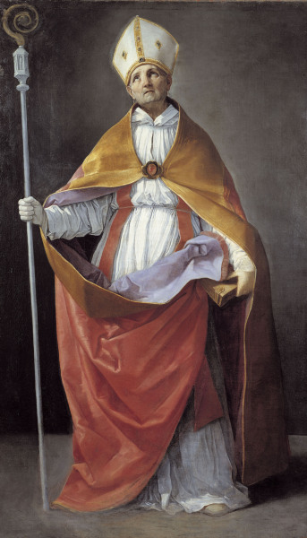 G.Reni /St.Andrea Corsini/ Paint./c.1639 à Guido Reni