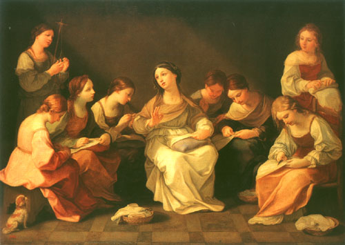 La jeunesse de Mme jeune Marie à Guido Reni