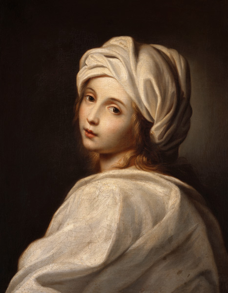 portrait de fille. à Guido Reni (successeurs)