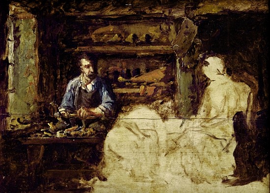 The Shoemaker of Reville, a town near Cherbourg à Guillaume Romain Fouace