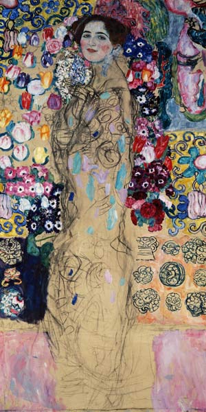 Portrait de femme à Gustav Klimt