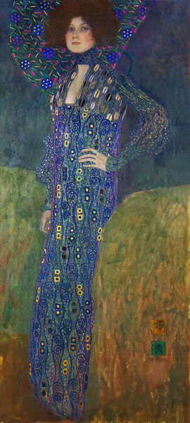 Le portrait d'Emilie Floege à Gustav Klimt