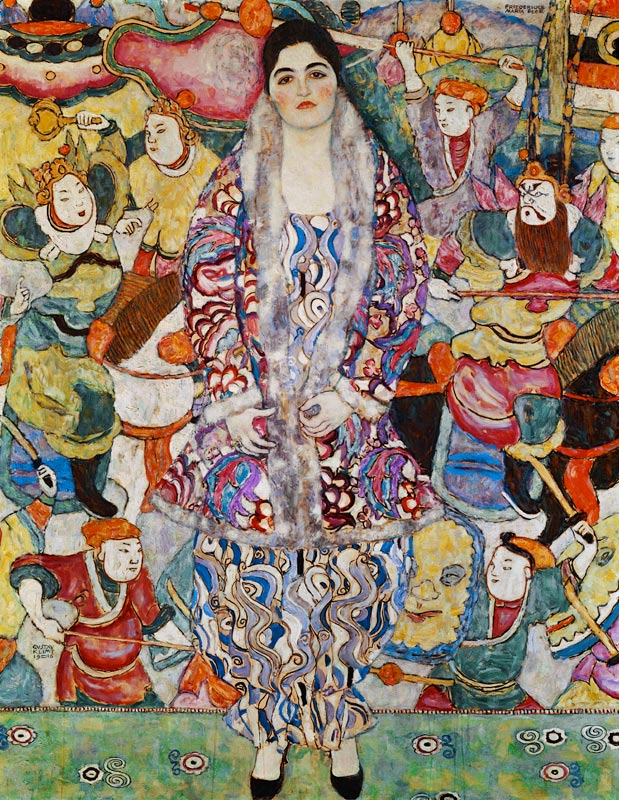 portrait de Friderike Marie Beer à Gustav Klimt