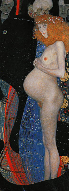 Die Hoffnung I à Gustav Klimt