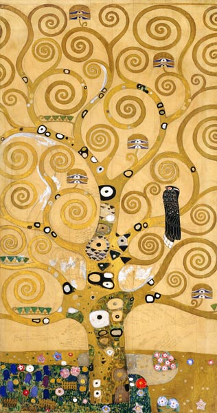 L'arbre de vie, partie centrale à Gustav Klimt