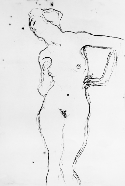 Nude à Gustav Klimt