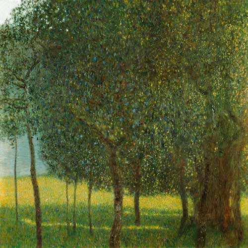 Arbres fruitiers à Gustav Klimt