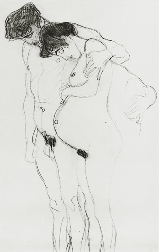 Study for 'Hoffnung I' (Hope I) 1903-04 à Gustav Klimt