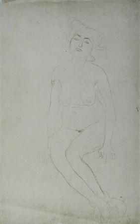 Nude Woman Seated