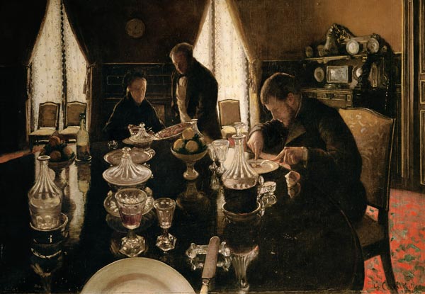 Dinner à Gustave Caillebotte