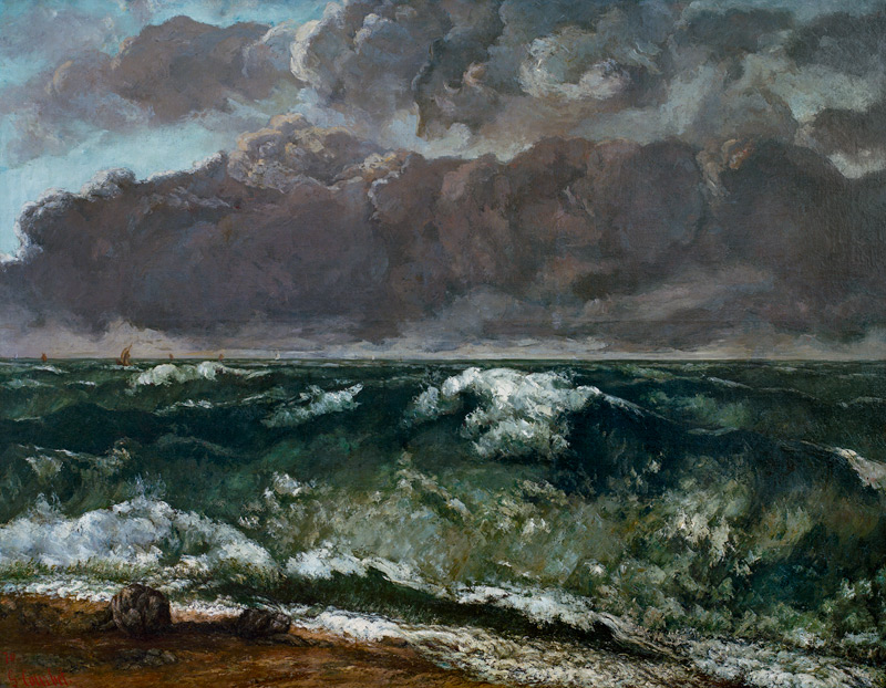 The Wave à Gustave Courbet