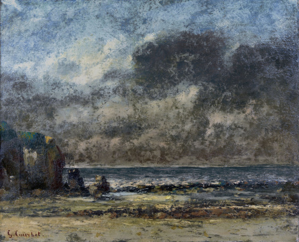 Seascape. The Calm à Gustave Courbet