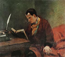 portrait de Baudelaire
