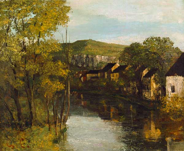 The Reflection of Ornans à Gustave Courbet