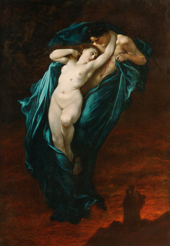 Paolo and Francesca à Gustave Doré