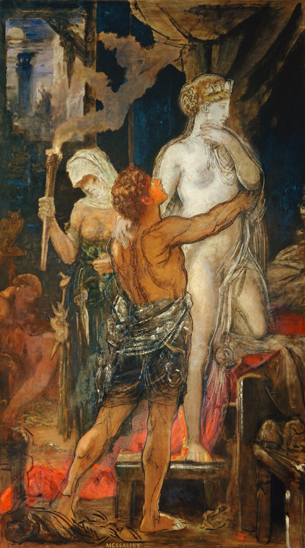 Messalina. à Gustave Moreau