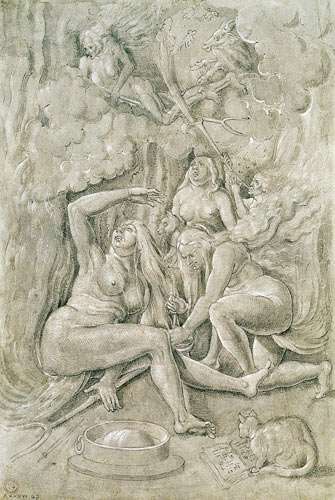 The Witches' Sabbath à Hans Baldung Grien