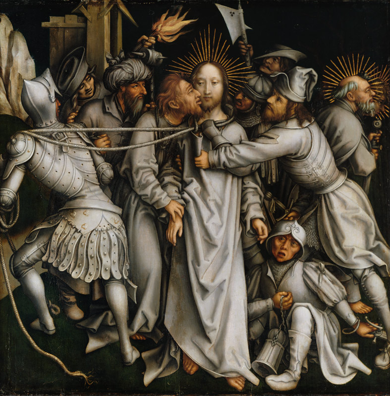 Aspiration. Passion grise :capture du Christ. à Hans Holbein l'Ancien