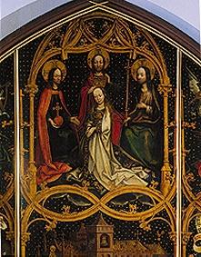 couronnement de Marie Détail de l'image de basilique Santa Marie Maggiore