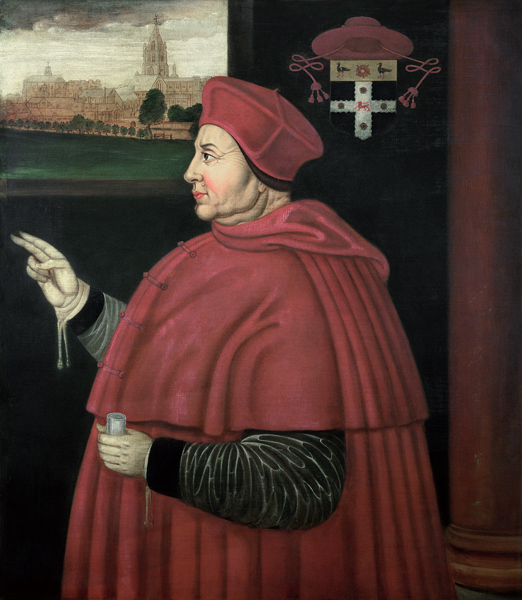 Cardinal Wolsey à Hans Holbein le Jeune