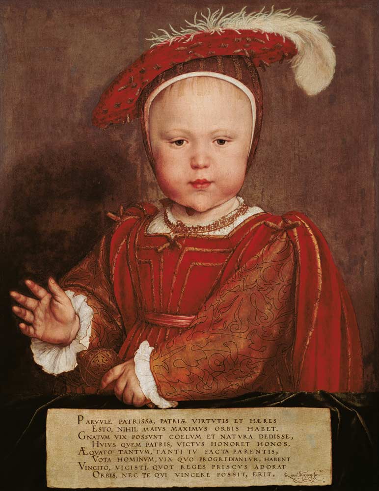 Portrait of Edward VI as a child, c.1538 à Hans Holbein le Jeune