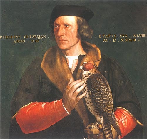 Portrait de Robert Cheseman à Hans Holbein le Jeune
