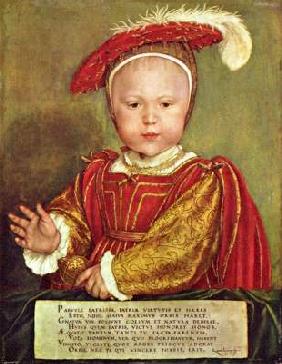 Edouard VI  , enfant