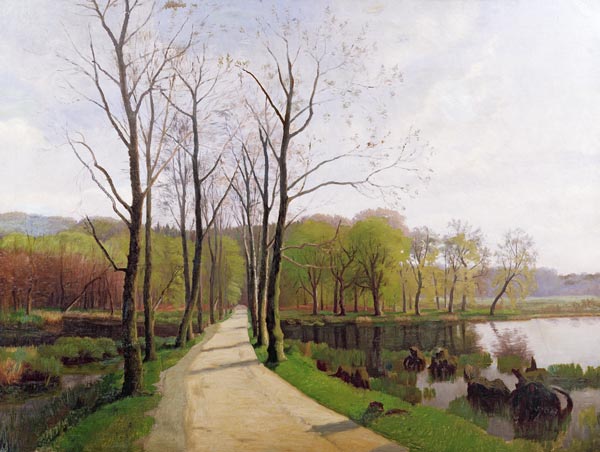 Spring Landscape à Hans Ole Brasen