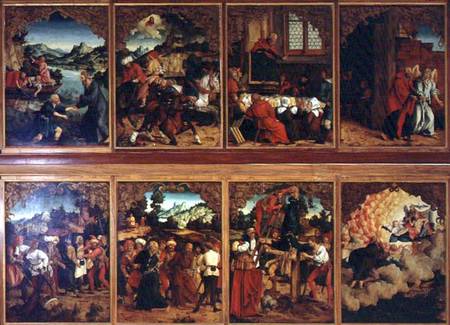 Polyptych: The Life of Christ à Hans Suess Kulmbach