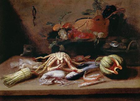 Hans van Essen/Nature morte/Fruits mer