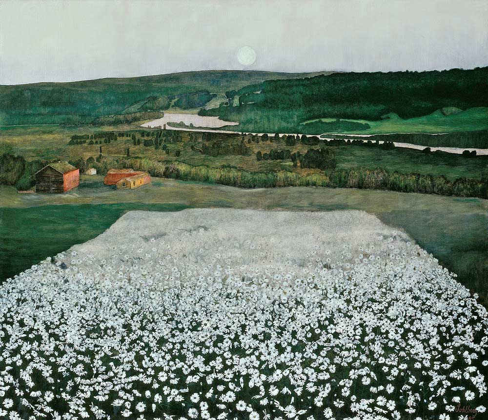 Flower Meadow in the North à Harald Sohlberg