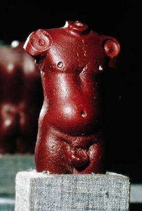 Masculine torso, from Mohejo-Daro, Indus Valley, Pakistan